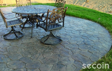 Stamped concrete